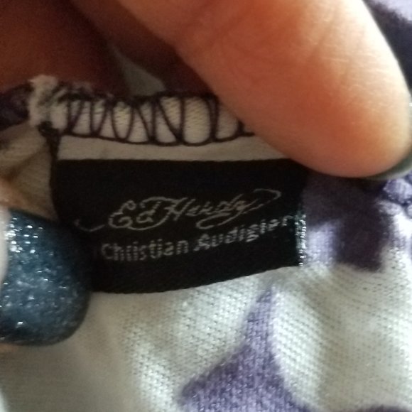 Ed Hardy Christian Audigier. Rare Vintage collectible t-shirt . With cr… - Picture 11 of 12